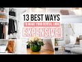 How to make your home look expensive on a budget secrets 