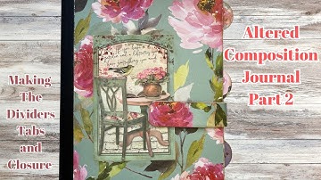 Veranderd compositie dagboek deel 2 | Het maken van de verdelers, tabbladen en sluiting