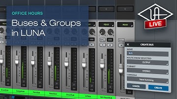 LUNA Office Hours #92 - Buses and Groups in LUNA