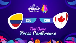 Colombia v Canada - Press Conference