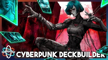 Stylish Cyberpunk Roguelike Deckbuilder with First-Person Combat! | Into The Grid