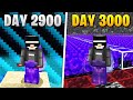 I Survived 3,000 Days in HARDCORE Minecraft...