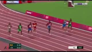 Men’s 100 Meter Final Sprint - Tokyo 2020