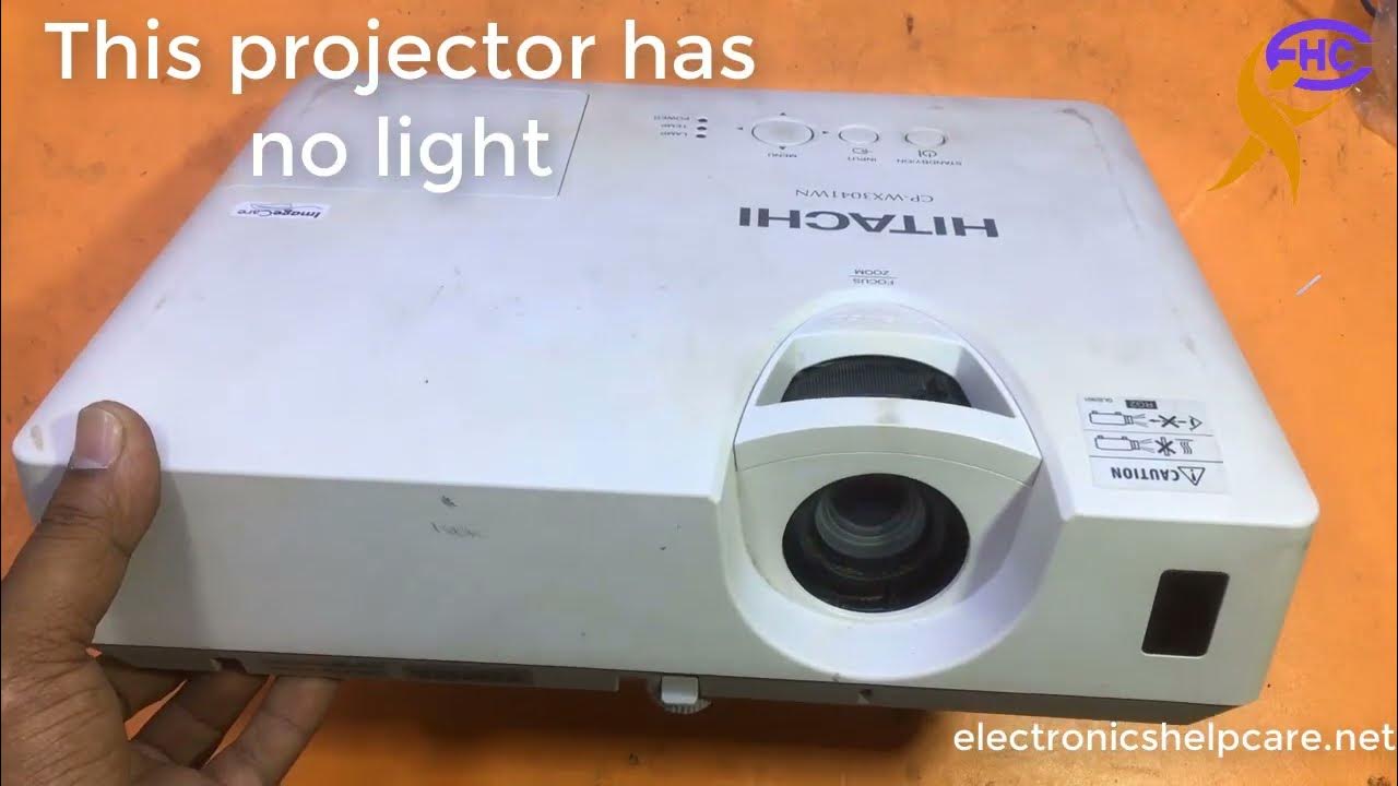 projector lamp problem - YouTube