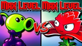 Plants vs Zombies 2 Overview Goo Peashooter 10 VS Red Stinger 10 PVZ 2 Gameplay