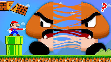 What If Everything Mario Can Split Anything He Wants in Half | Monkey Mario
