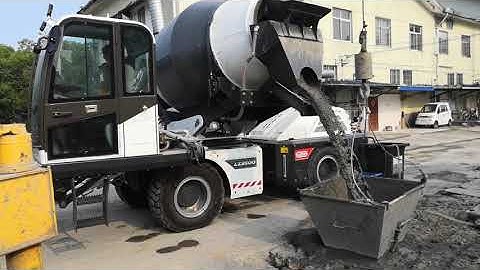 LZ3500 CONCRETE MIXER TRUCK WITH LUZUN