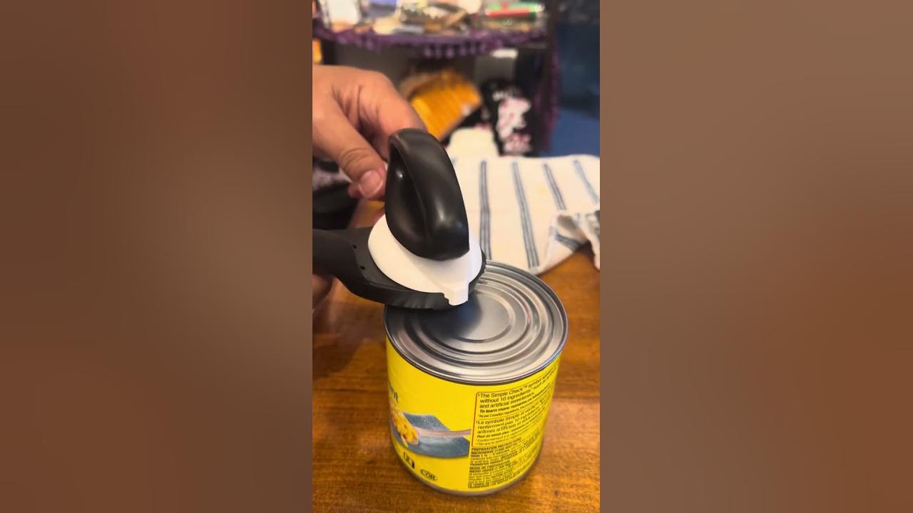 Tupperware Can opener YouTube