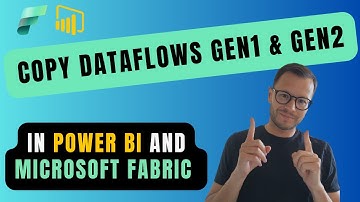 How to copy dataflows Gen1 and Gen2 in Power BI and Microsoft Fabric
