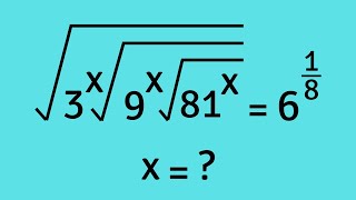 Sweden | Nice square root algebra math problem | Sweden Math Olympiad |