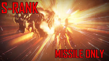 S Rank MISSILE ONLY Ch.1.10Alt | Eliminate BALTEUS 2 | Armored Core 6 NG++