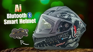 N2 Flash Wolf Ai Smart Helmet - Best Blutooth Helmet !!