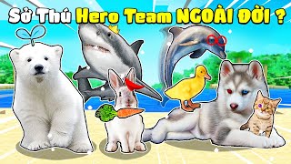 Kairon Bất Ngờ Khi Phát Hiện Sở Thú HERO TEAM NGOÀI ĐỜI THẬT ❓🤔 | Linh Vật Của Hero Team Ngoài Đời