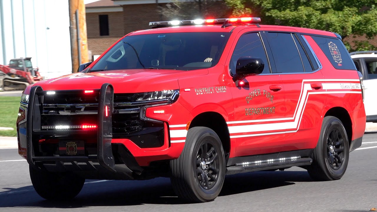 Dover Fire Department Car 1 Responding - YouTube