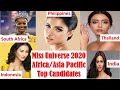 Africa/Asia Pacific Top Candidates Miss Universe 2020  - (Swimsuit, Evening Gown, Interview)