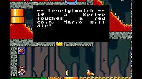 SCW - Hot coins (secret Exit) - SMW Kaizo Hack