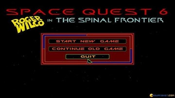 Space Quest 6: Roger Wilco in the Spinal Frontier gameplay (PC Game, 1995)