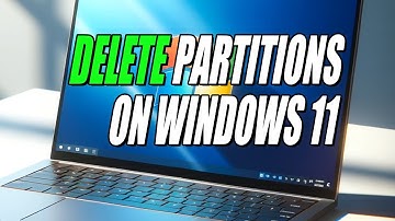 How to Delete a Drive Partition on Windows 11 | No Software Needed