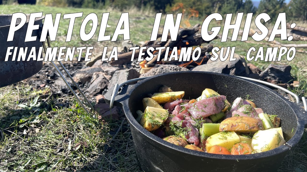 Pentola In Ghisa Ottia 4,5 Litri - Coperchio Usabile Come Padella, Per Induzione, Gas, Forno E Barbecue
