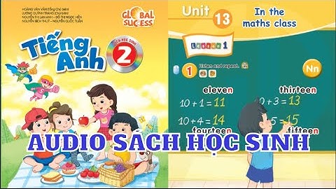 Unit 13 In The Maths Class | Audio Sách Học Sinh Lớp 2 Global Success