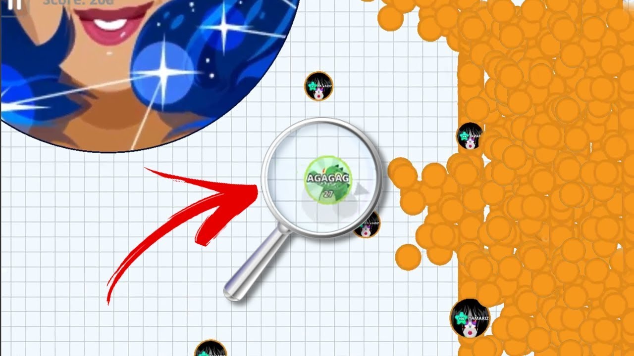 Hacker! // Agar.io OVER 200 Bots in one Agario Server Hack