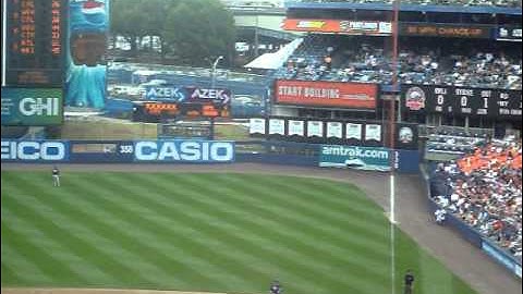 David Wright Coming Up to Bat at Shea Stadium 2008