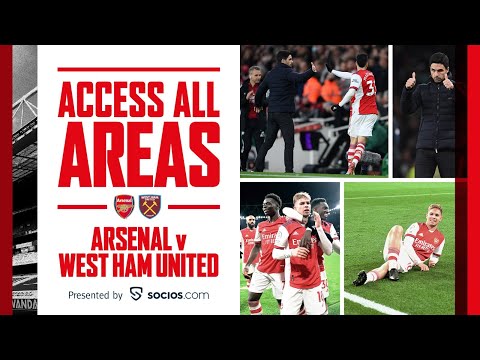 ACCESS ALL AREAS | Arsenal vs West Ham (2-0) | Unseen footage, behind the scenes & more