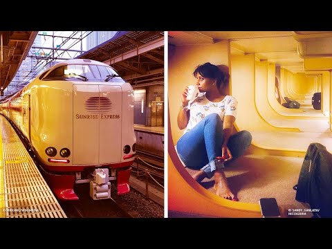 القطارات اليابانية تكنولوجيا ورفاهية مذهلة