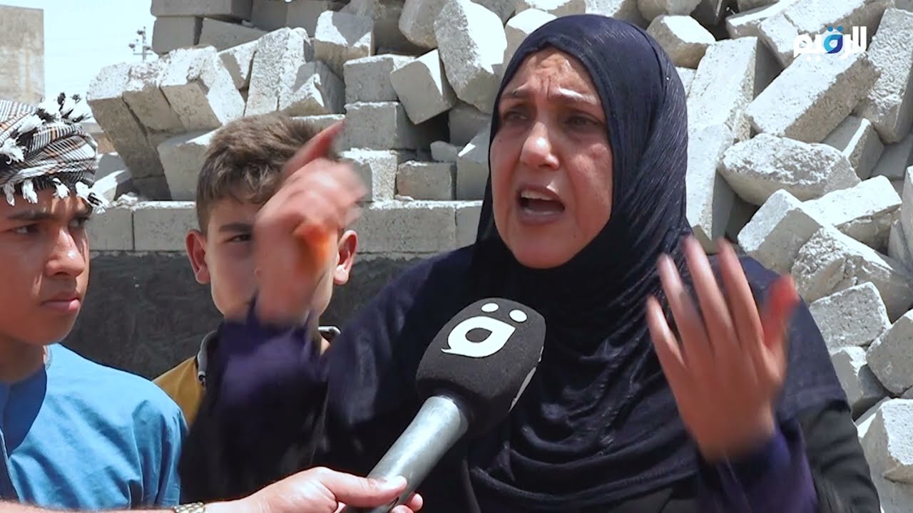 حملة لرفع التجاوزات في منطقة الحبانية شرقي الرمادي