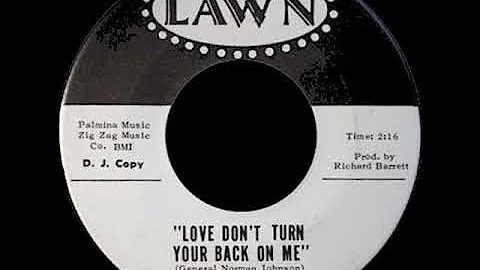 John Leach - Love Don't Turn Your Back On Me