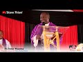 Live with dignity - Fr.Peter Muema