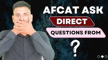 AFCAT Ask Direct Questions from ?? || Sahil kumar || DEFENCE MANIA