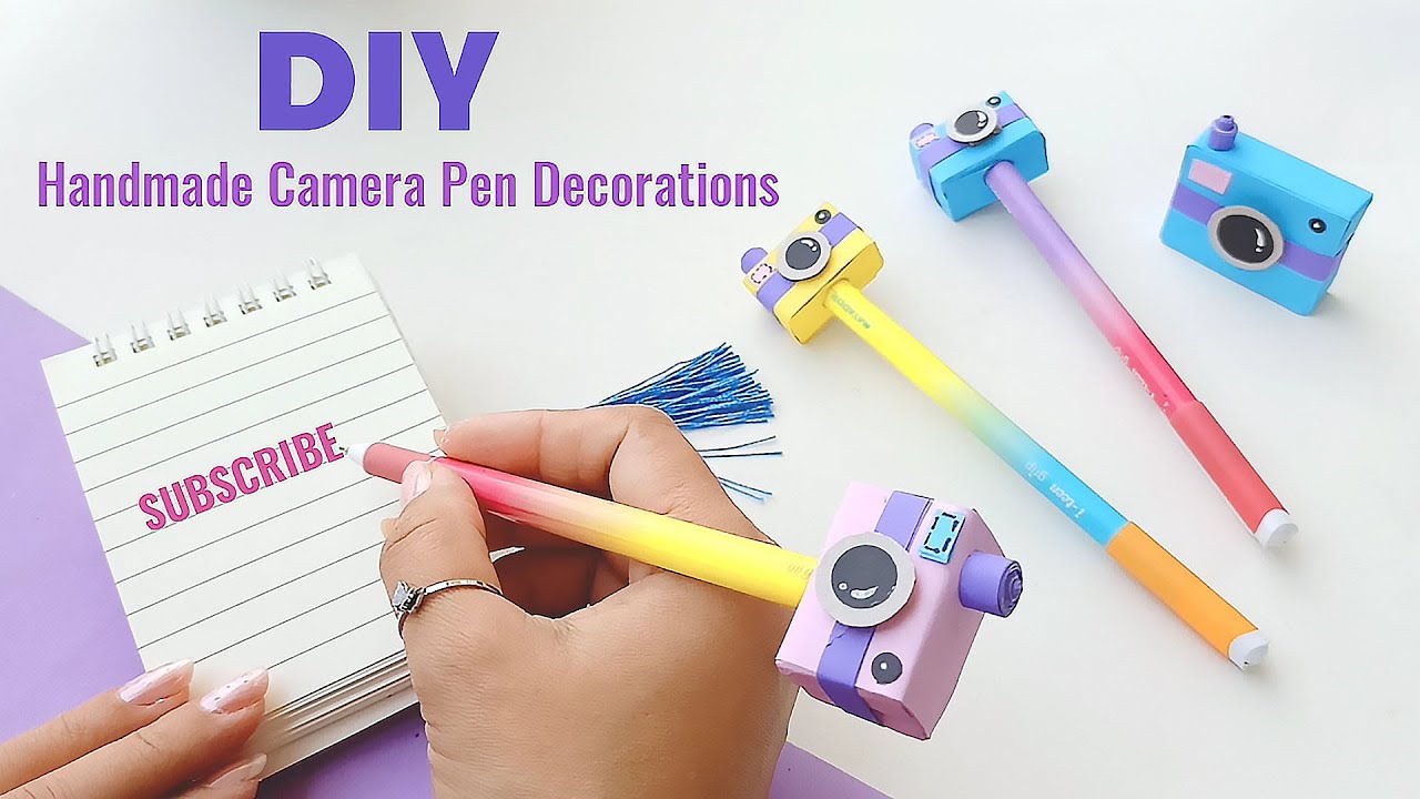 5 Easy DIY Pen Decorations  Back to School Supplies craft Compilation 