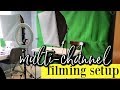 YouTube FILMING SETUP for MULTIPLE CHANNELS