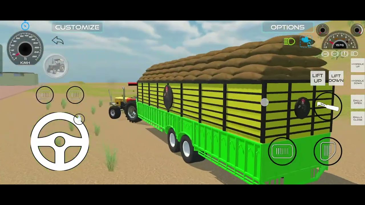 aj tractor chala diya hmne