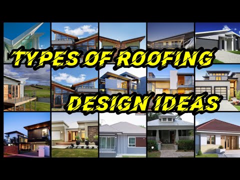 Video: Stogų tipai pagal dizainą (nuotr.). Dvišlaičių stogų tipai. Privačių namų su mansarda stogų tipai