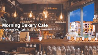 Venice morning bakery Cafe Ambience & Relaxing Smooth Jazz Music [ASMR] Coffee Shop Sounds by Nature Cozy Music 13,324 views 3 years ago 2 hours, 34 minutes