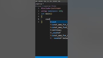 C++ Program to print Hello World #cpp #coding #shorts