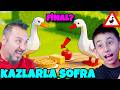 KAZLARA İFTAR SOFRASI HAZILRADIK! | Sesegel Çocuk Untitled Geese Game FİNAL mi?