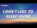 Paul Anka - I Don't Like To Sleep Alone(𝗟𝘆𝗿𝗶𝗰𝘀)🎵