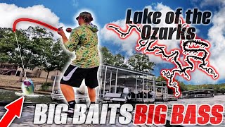 Gambling with BIG Swimbaits to Save My Season!! (Bassmaster Open Lake of the Ozarks | Day 1)