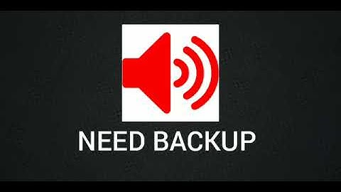 Need backup Counter Strike sound effect