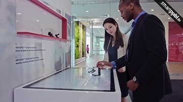 ABB - Robots (Tangible Objects Interactions Via Touchscreen)