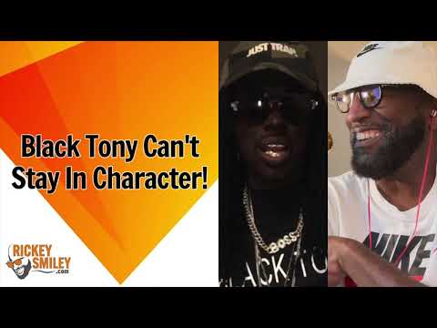 Black Tony Can't Stay In Character!