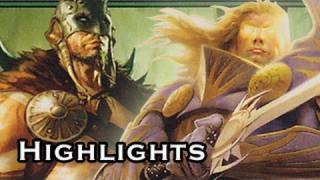 Magic the Gathering Highlights Wolf Run Vs Solar Flare (10-21-2011)