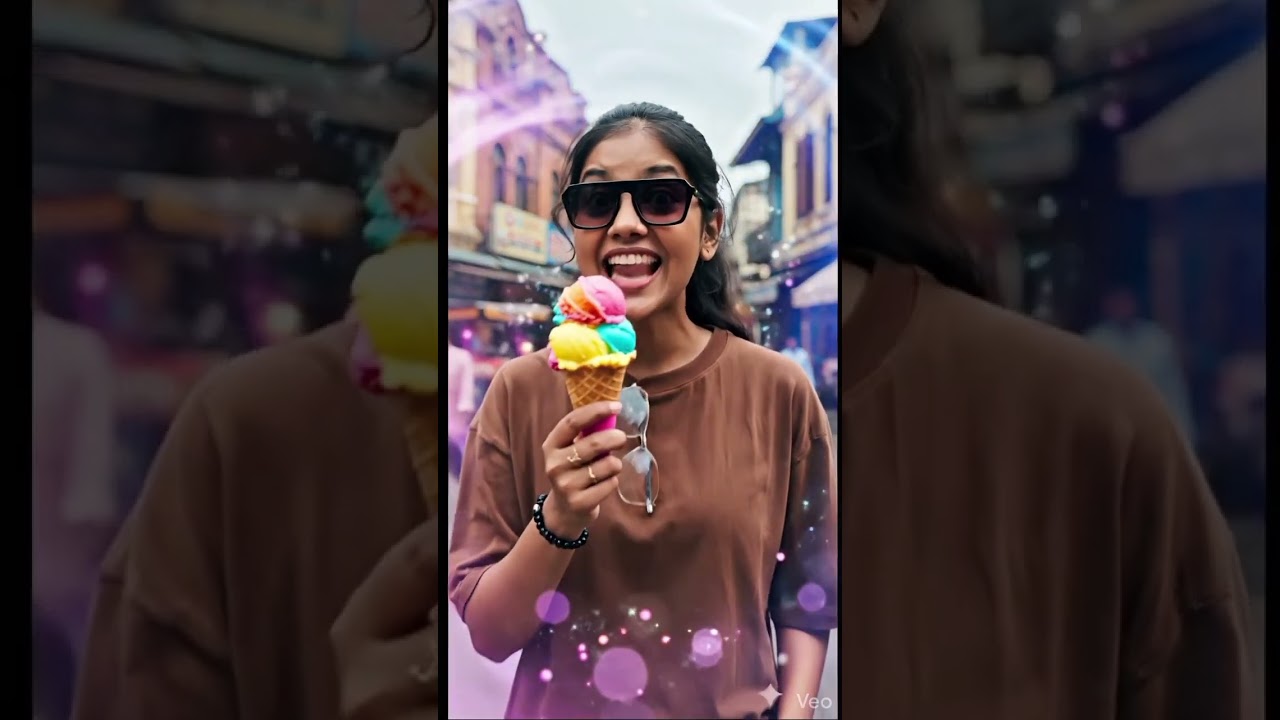 AI Ice Cream World 🍨 | A Dreamy Fantasy Vlog.