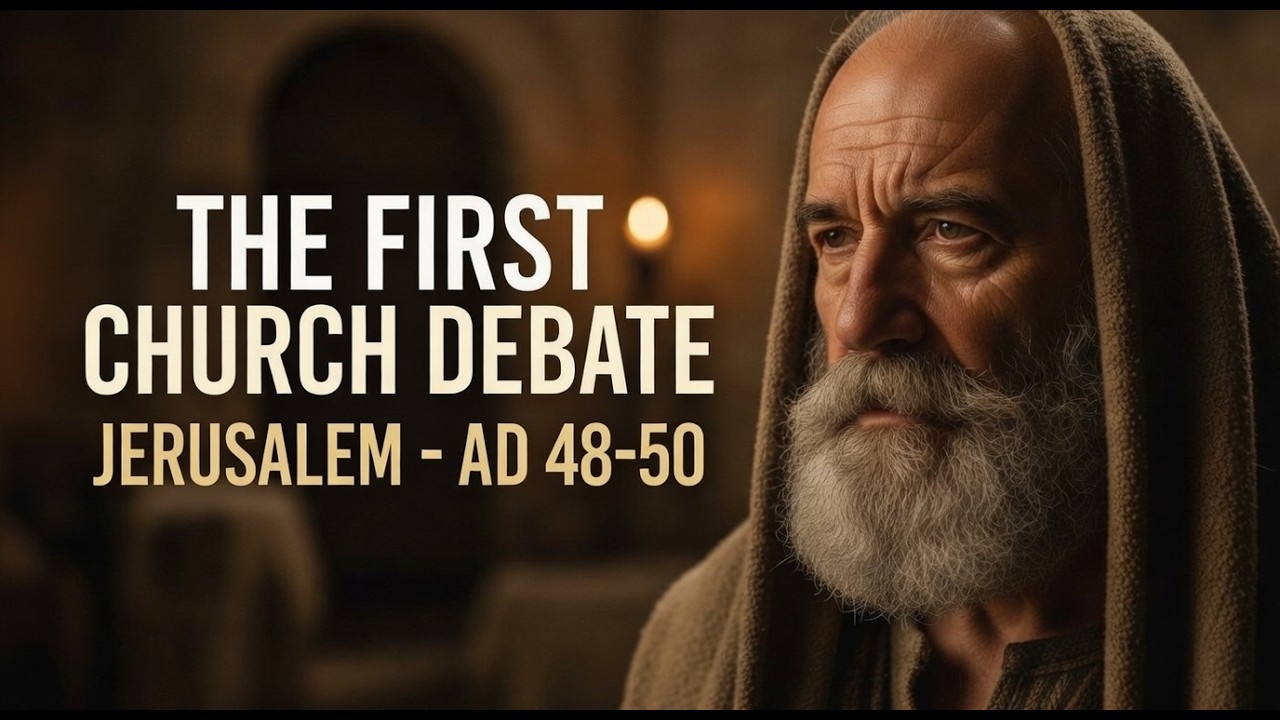 The Council of Jerusalem: The First Church Debate (AD 48–50) - YouTube