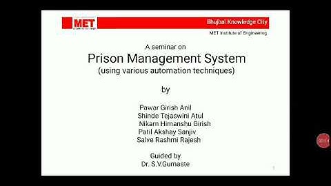 Prison management system CSI-PR52