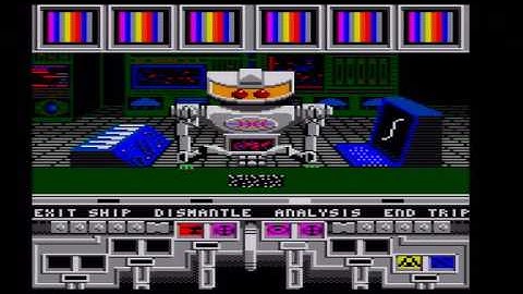 Playing Koronis Rift on a real Tandy Color Computer 3