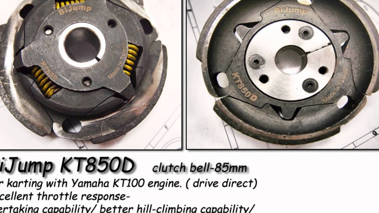 BiJump Karting clutch from Union Material (in Taiwan ) for Rotax,Vortex